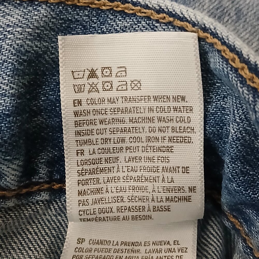 American Eagle Jeans 6 Denim Cargo Jogger High Rise - Picture 9 of 9